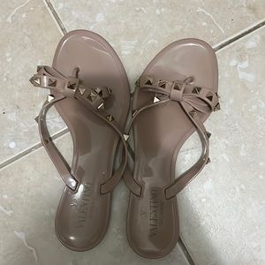 Valentino slides/sandals. In good condition. Super comfortable